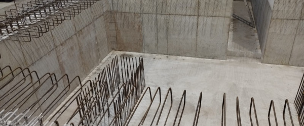 Betonáž základových konštrukcií