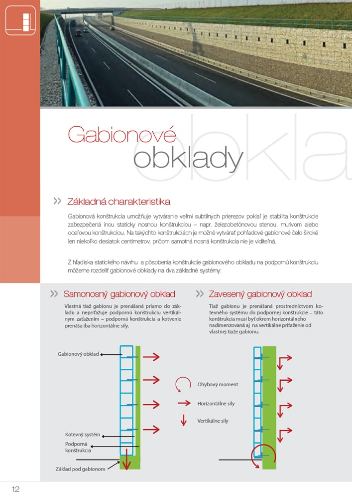 Predaj gabionovej konštrukcie