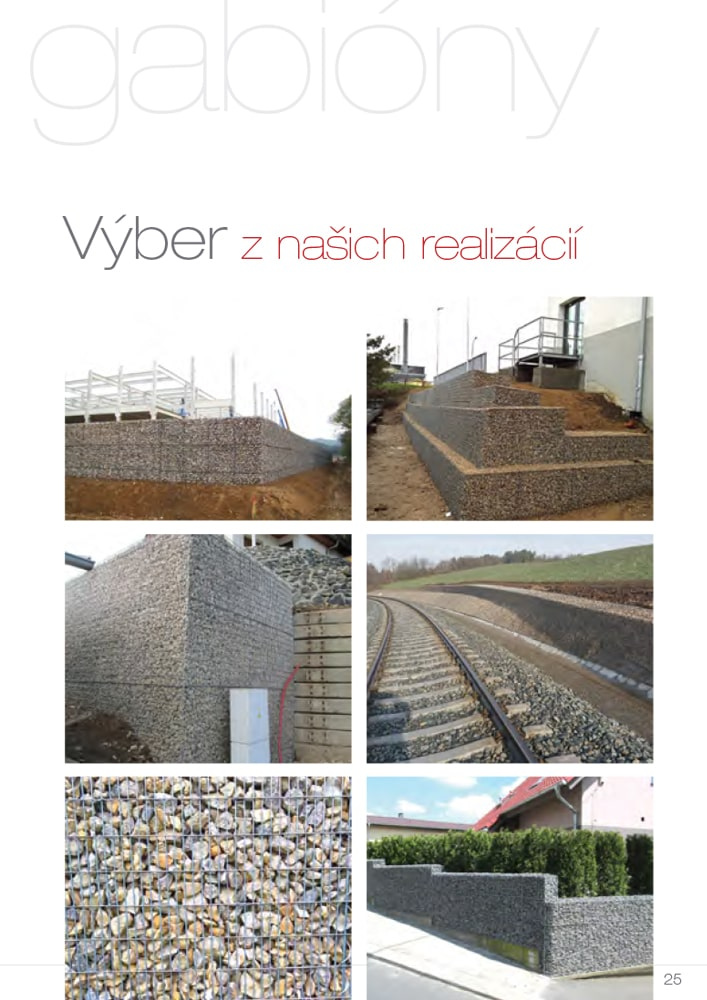 Predaj gabionovej konštrukcie