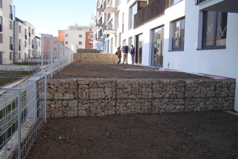 Vystužené svahy / Vystužené svahy - foto