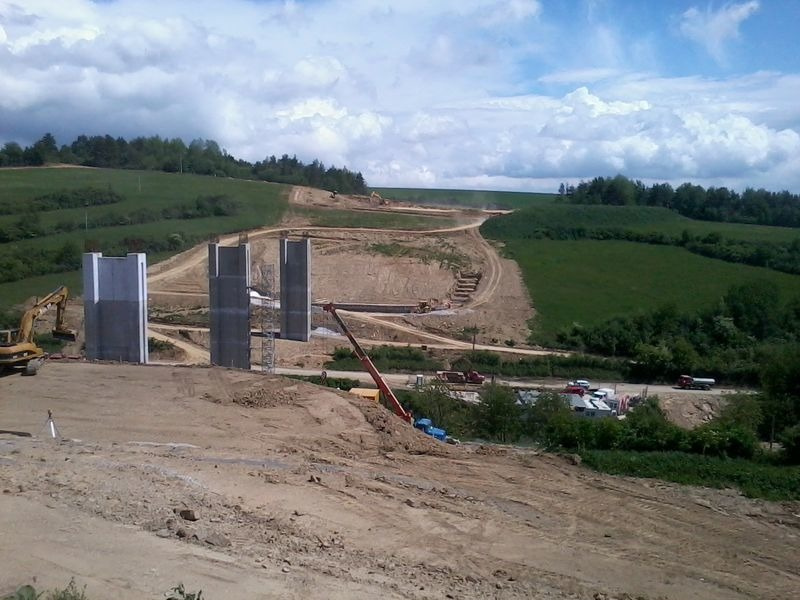 D1 Fričovce – Svinia, SO 202, opora č. 5 D1 Fričovce – Svinia, SO 202, opora č. 5