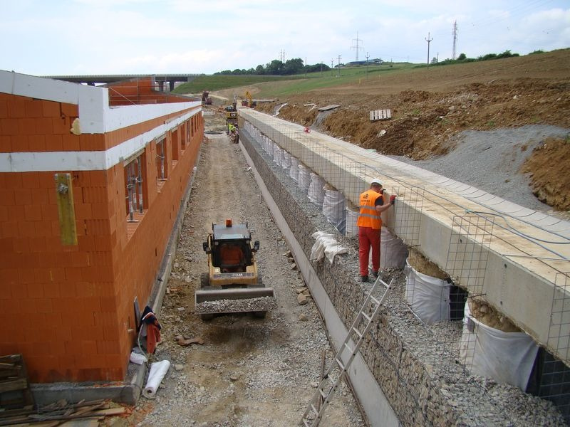 Gabionový obklad D1, SSUR Sverepec Gabionový obklad D1, SSUR Sverepec