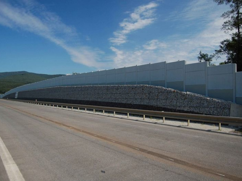 Gabionový obklad, R1, Beladice – Tekovské Nemce, SO 221