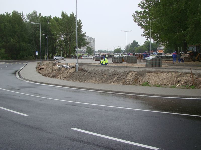 Záchytné parkovisko Jantárová ul. Bratislava
