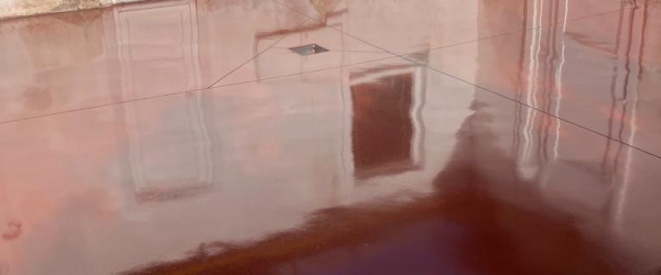 Povrchová úprava so vsypom