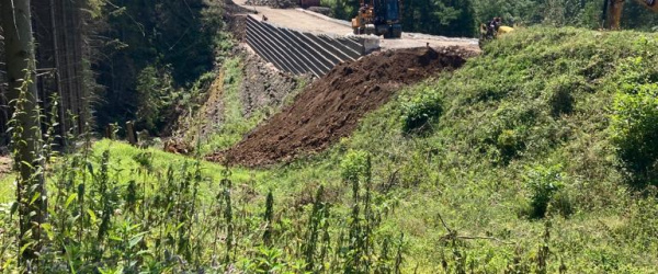 Vystužená gabionová konštrukcia - Tisovník