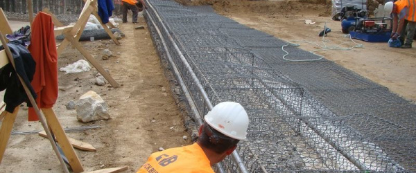 Vystužený múr Terramesh System, R1, Nitra – Selenec, SO 223