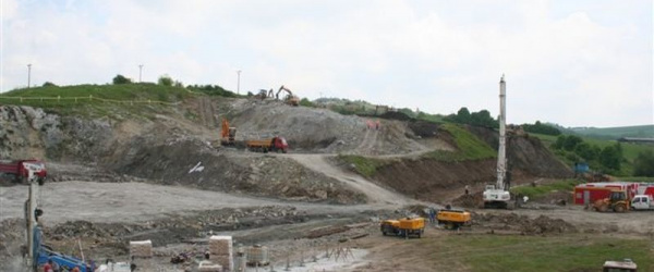 Vystužený múr Terramesh System TESCO Myjava
